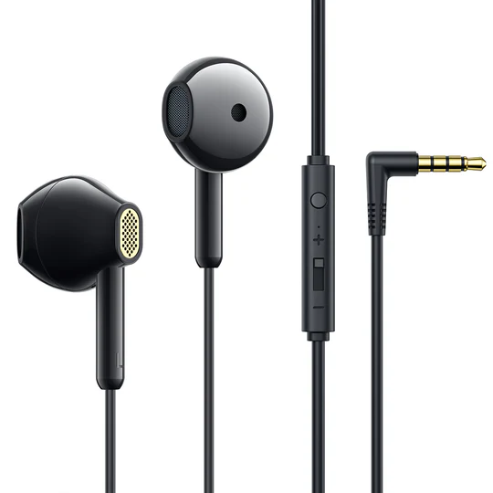 Joyroom JR-EW05 Wired Series In-Ear Wired Earbuds - Black Joyroom JR-EW05 Wired Series In-Ear Wired Earbuds - Black